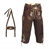 Men Kniebund Lederhosen
